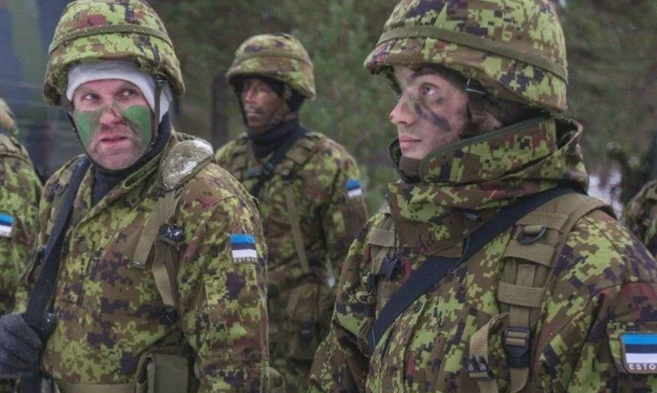 Эстонские солдаты уже готовы. Фото из открытых источников. 