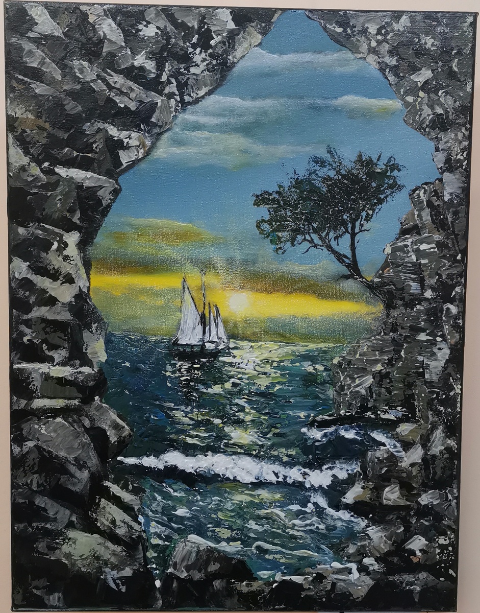 Картина с выставки. 