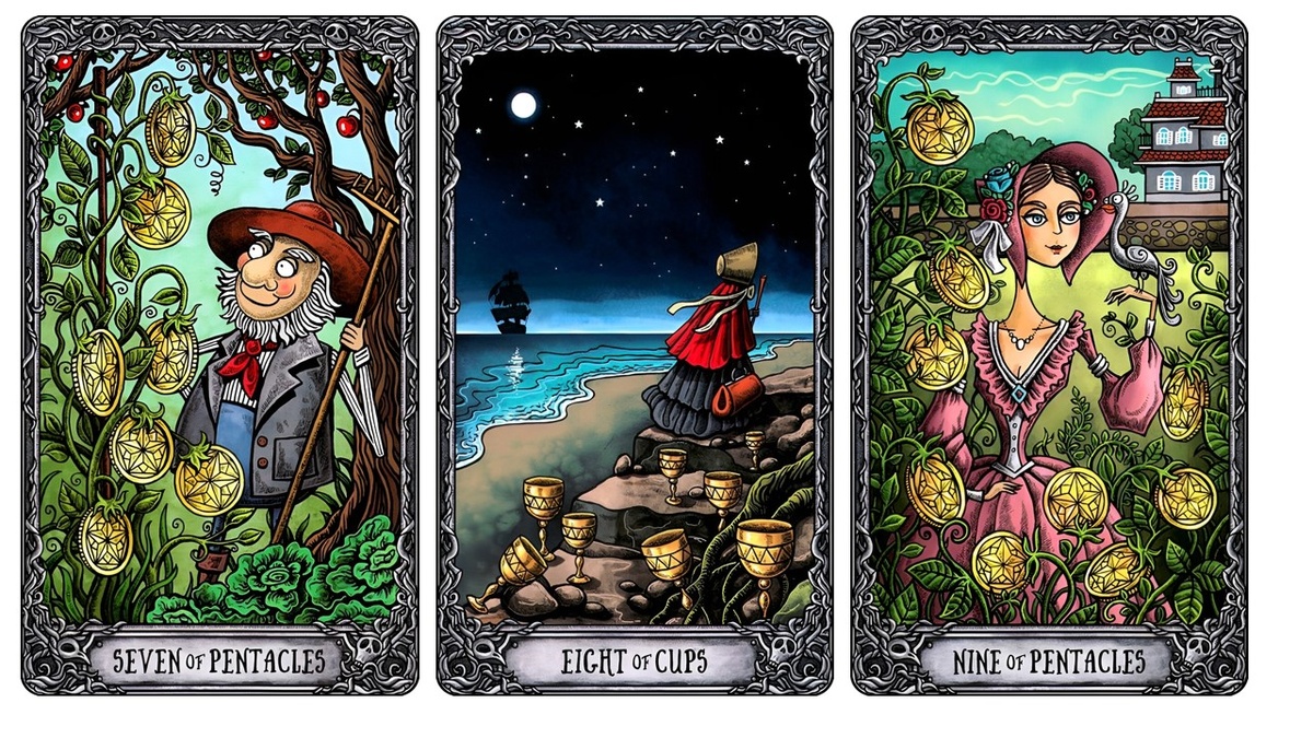 Триплет на Таро Темный особняк