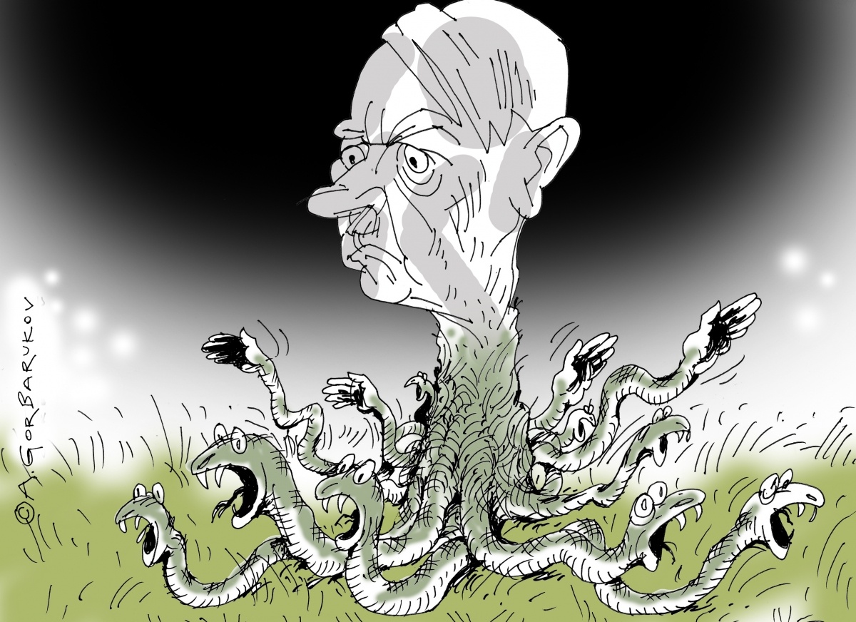     "Гидра". Иллюстрация: Александр Горбаруков © ИА REX