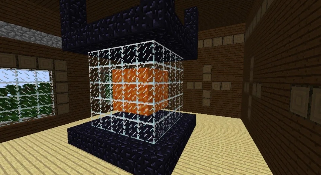 Комната с лавой