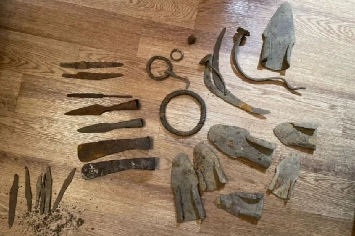    Ульяновец выкапывал древние артефакты и продавал их через интернет