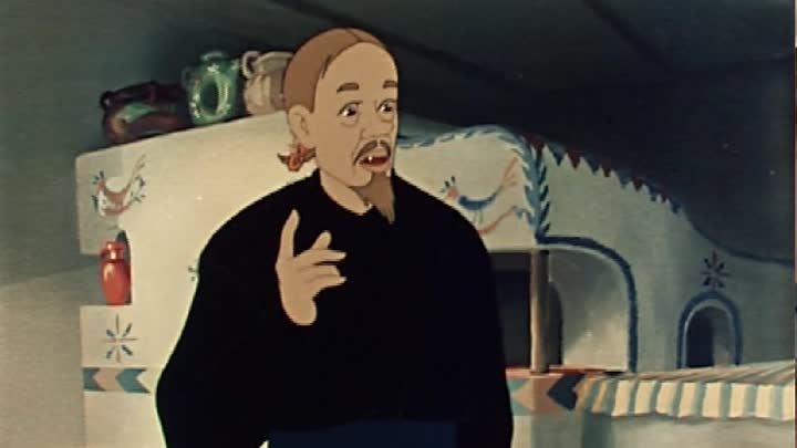 Дьяк из мультфильма "Ночь перед Рождеством", Союзмультфильм, 1951 год