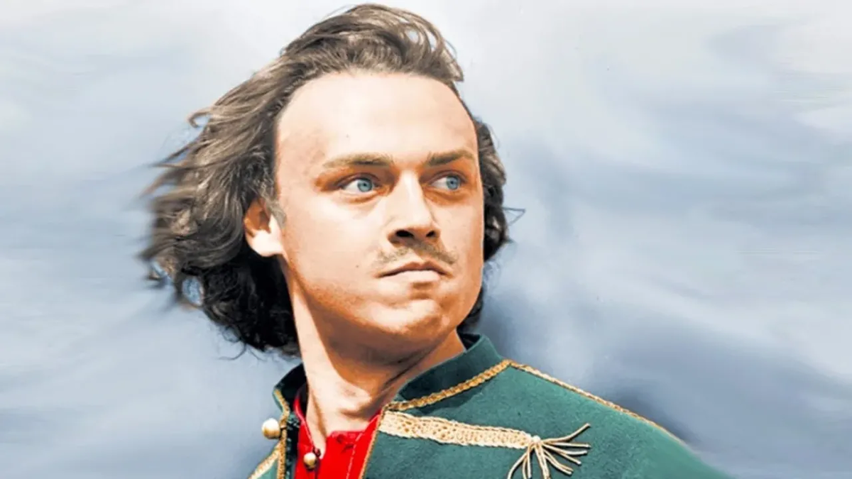 Дмитрий Золотухин в роли Петра I в фильме "Юность Петра"