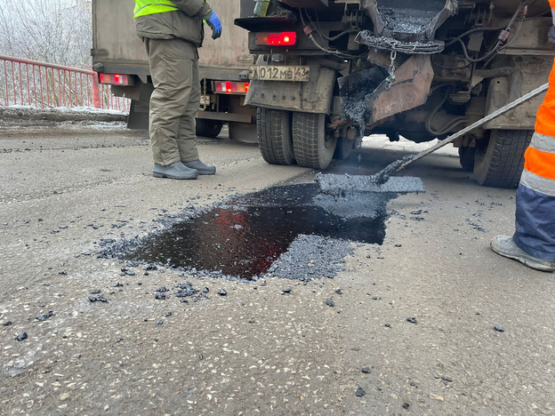    В Кирово-Чепецке ремонтируют путепровод