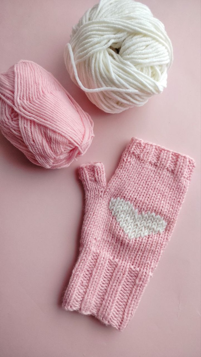 Митенки "Романтика"