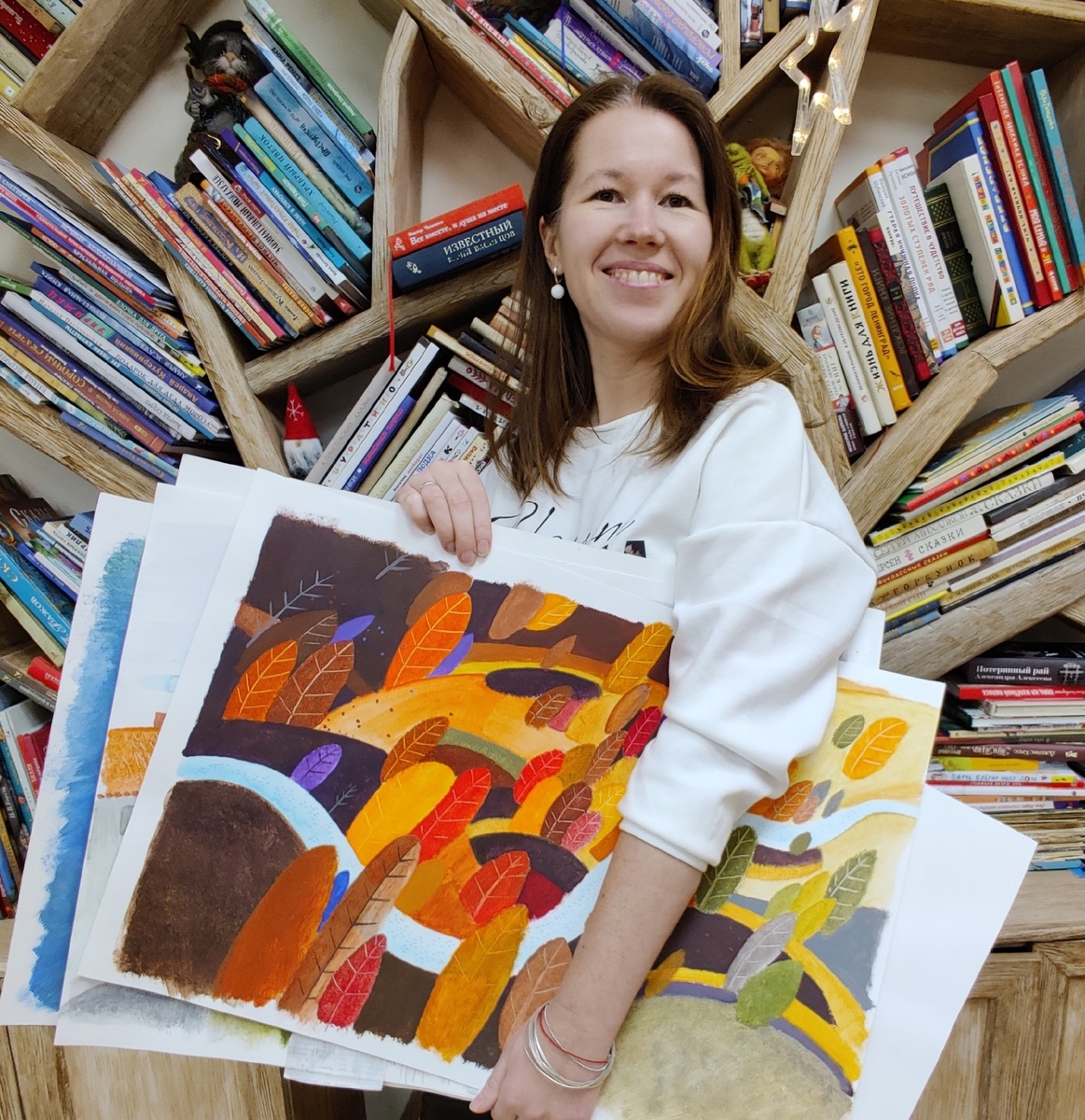 Художница Ольга Фадеева