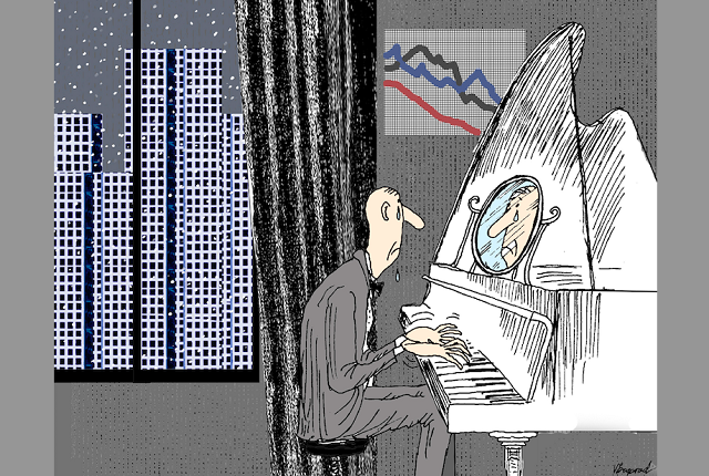 «Рынок в миноре», рис. Виктора Богорада