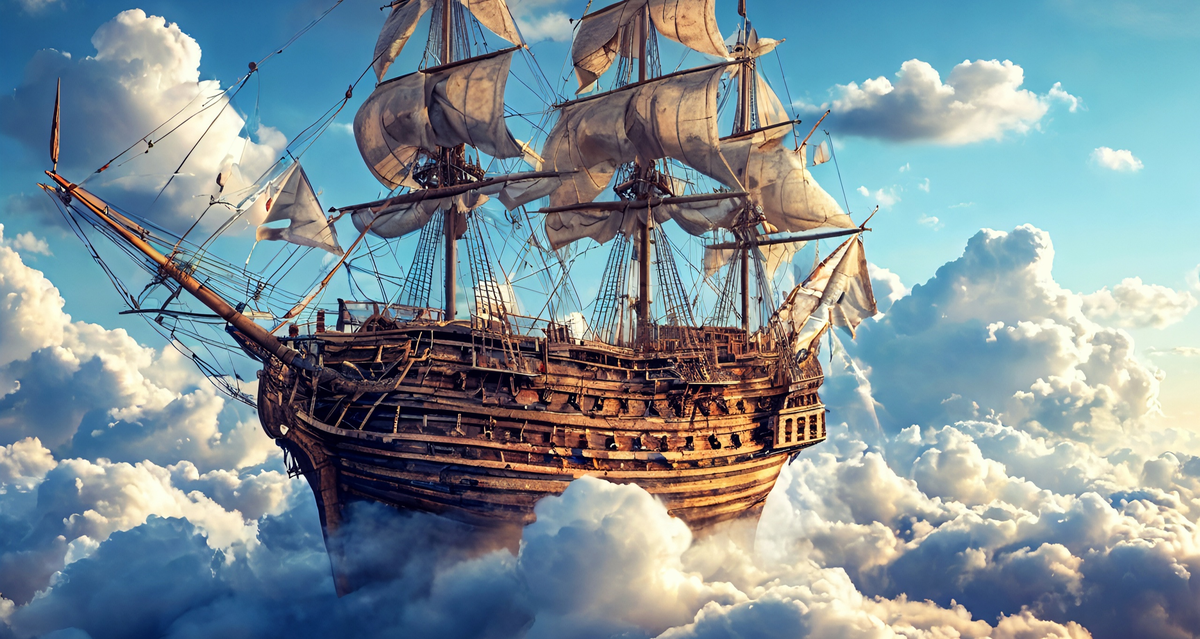 Корабль у которого внутри него циркулировали души