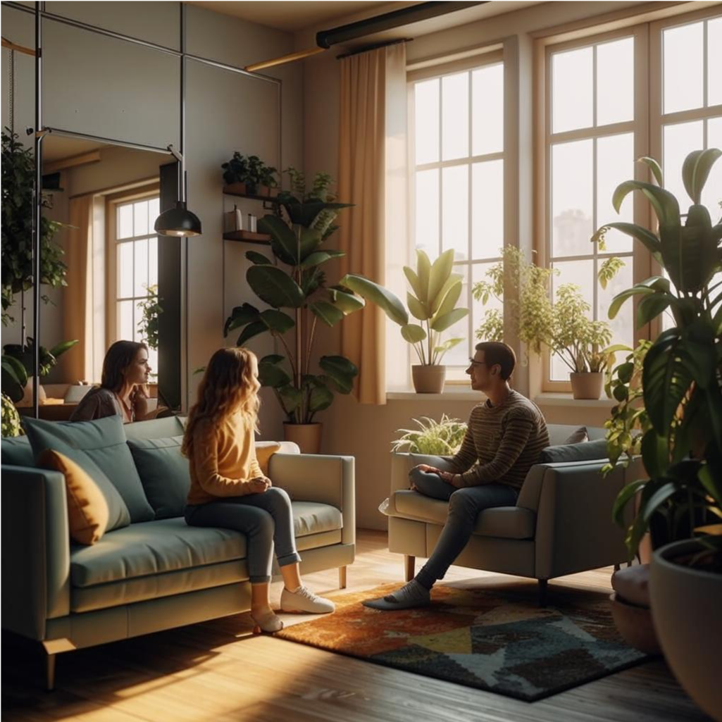 Часть семьи Сазоновых