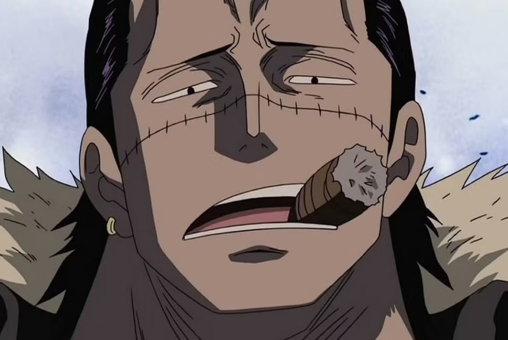     Крокодайл, кадр из аниме-сериала «Ван-Пис» (1999-н.в.)