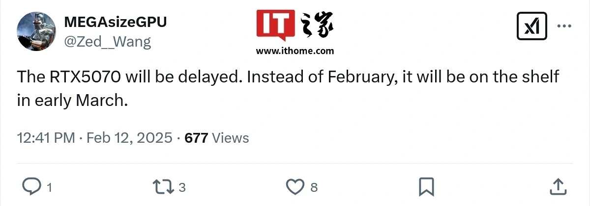    Инсайды #3590: RTX 5070, новый суббренд vivo, автономность Honor MagicBook Pro 14