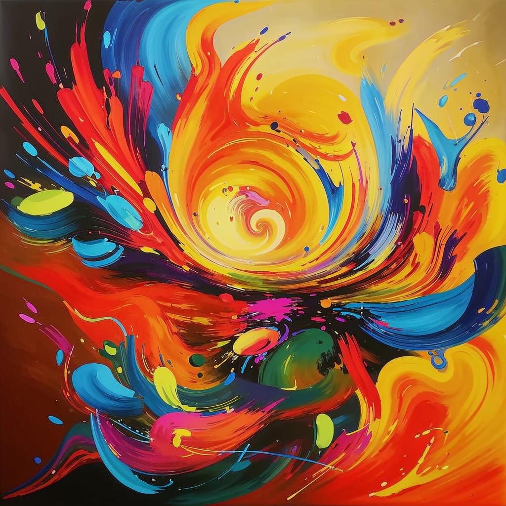 так выглядит счастье по версии ИИ :)