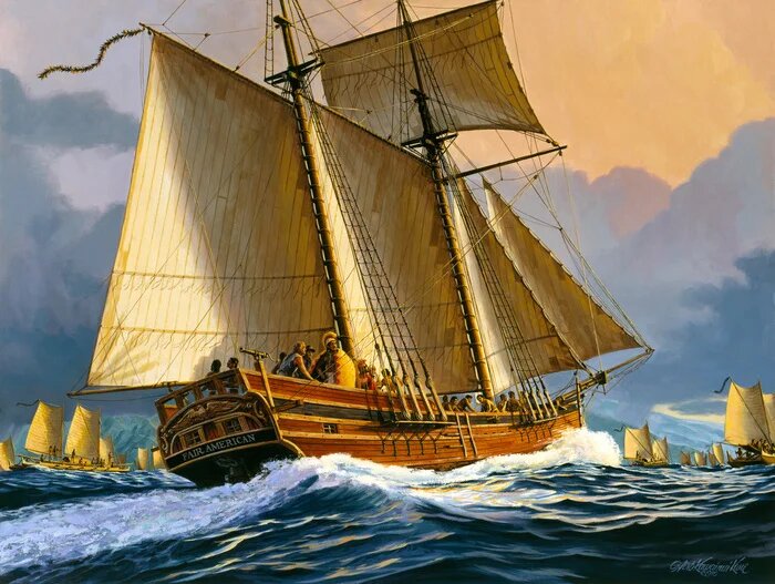 Шхуна «Fair American»,

Шхуна «Fair American»,