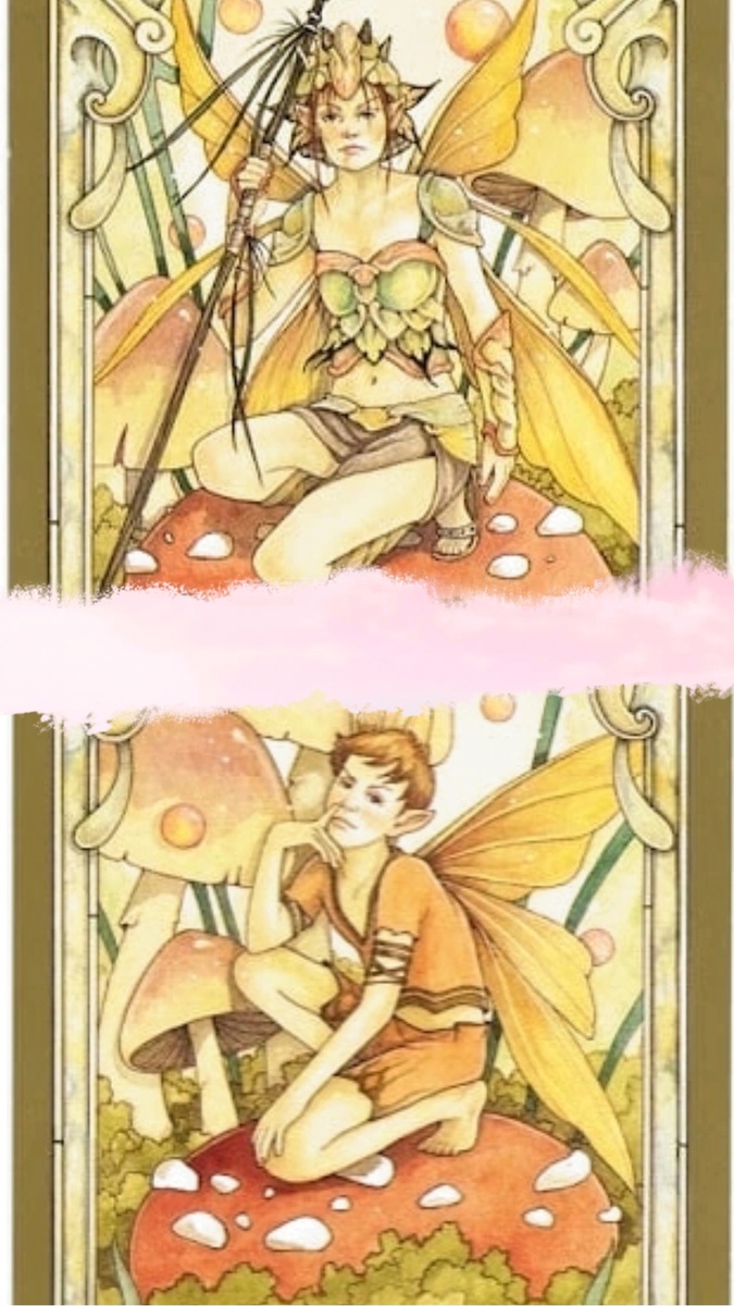 Рыцарь Жезлов и паж жезлов