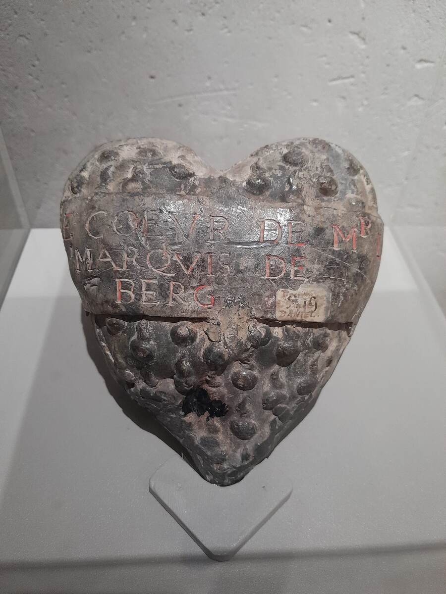 Сердце маркиза Альбера ван ден Берга, Музей искусства, истории и археологии в городе Эврё