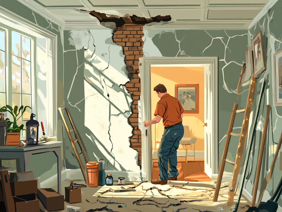    Трещины на стенах и потолке: 7 проверенных способов устранения и предотвращения проблем в вашем доме Антон