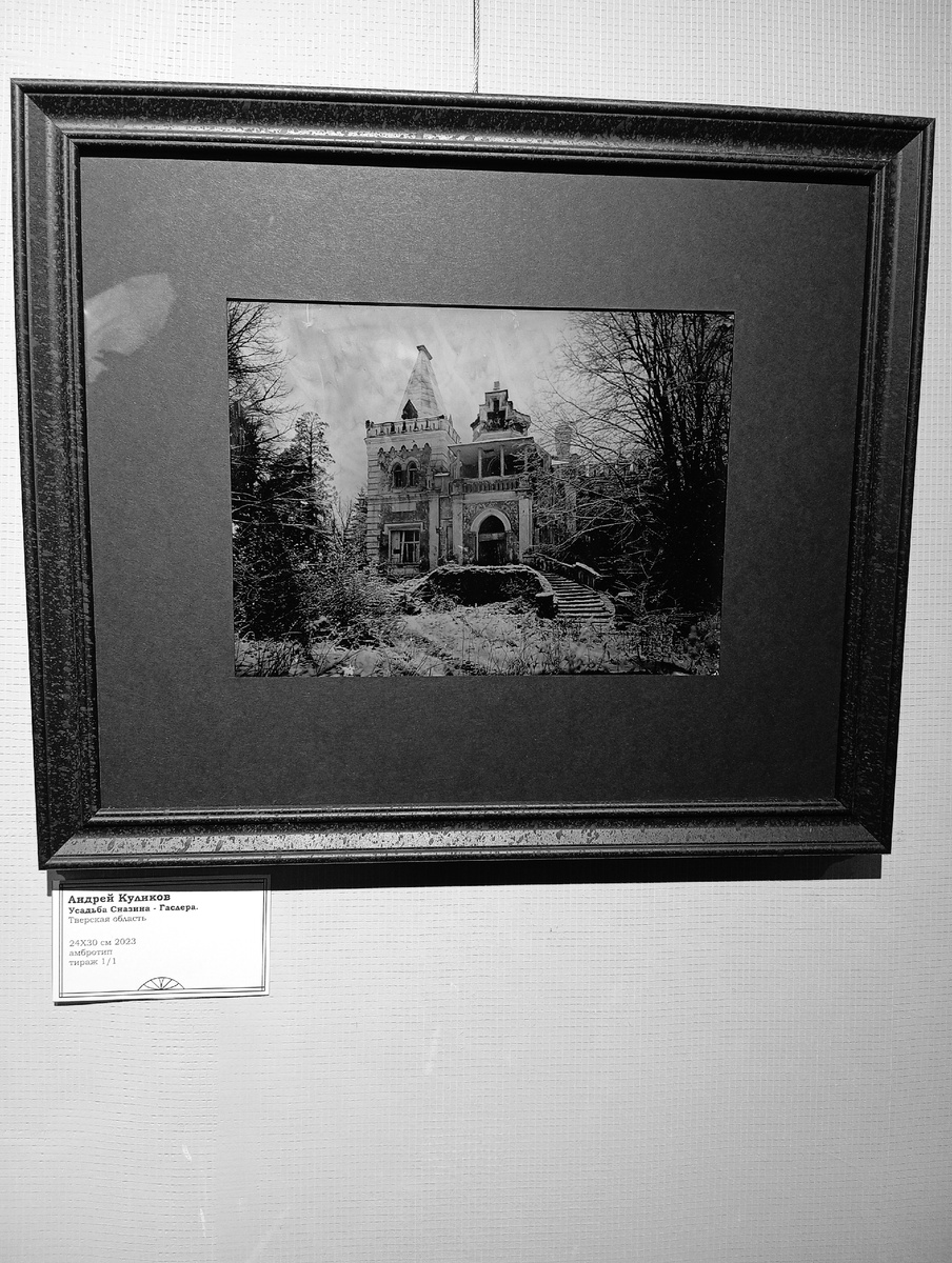 Андрей Куликов. Усадьба Сназина-Гаслера. Фестиваль ретрофотографии Lux Pictura