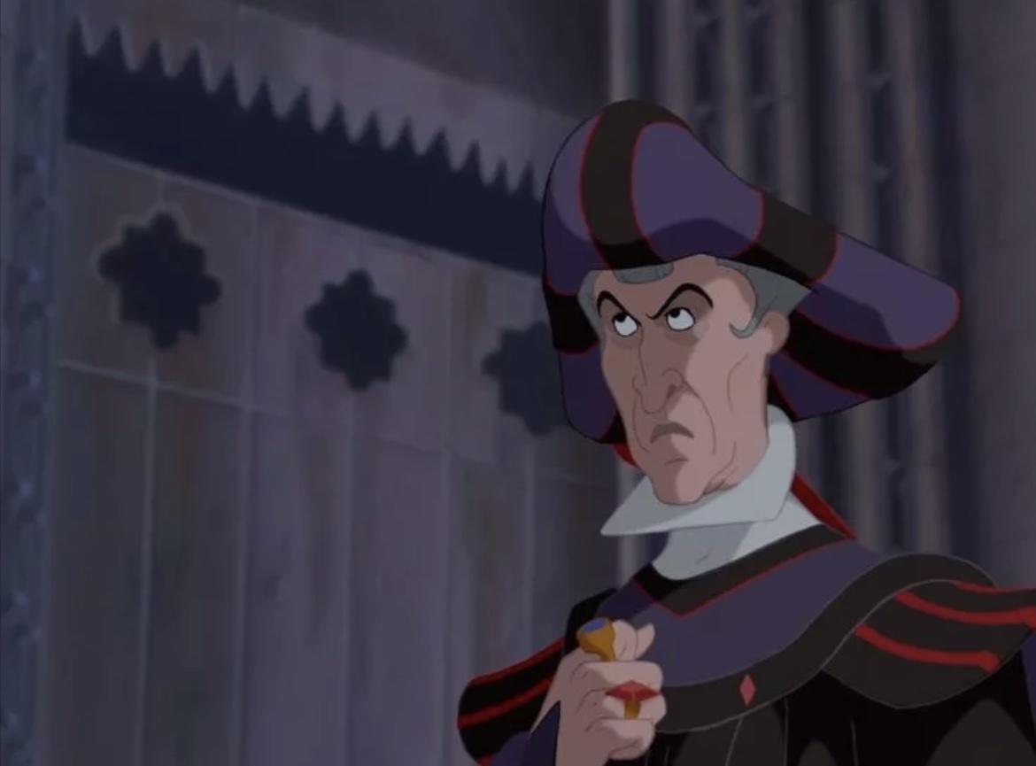 кадр из мультфильма «Горбун из Нотр-Дама»