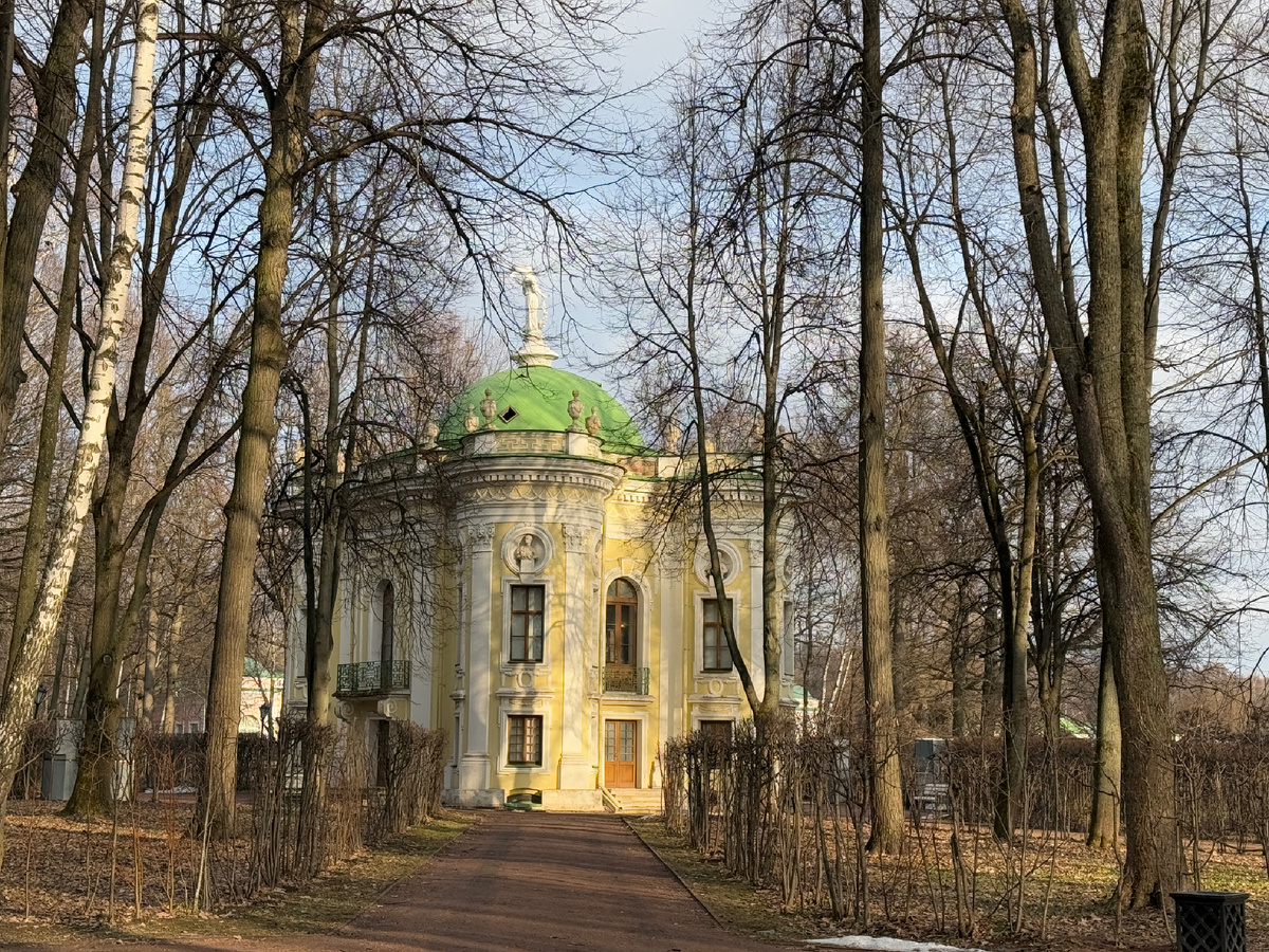 Кусково в феврале 