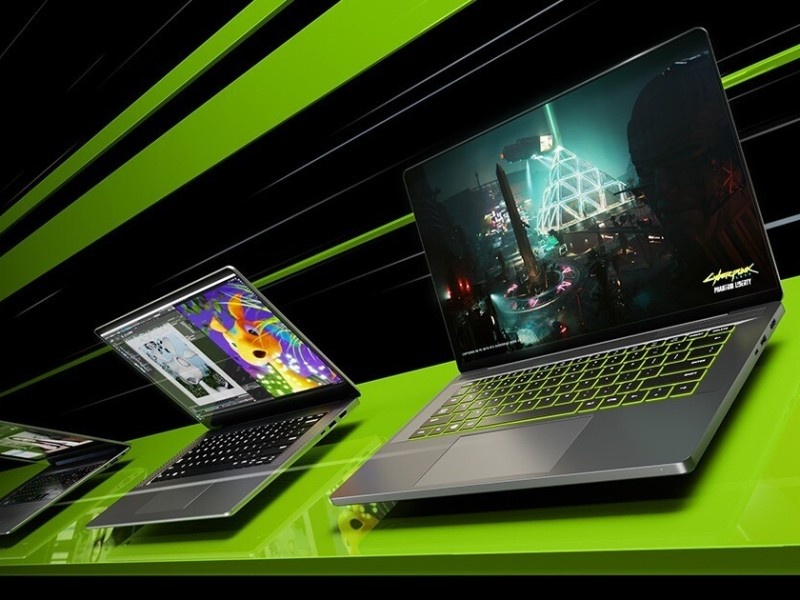    NVIDIA анонсировала старт продаж ноутбуков с видеокартами RTX 50