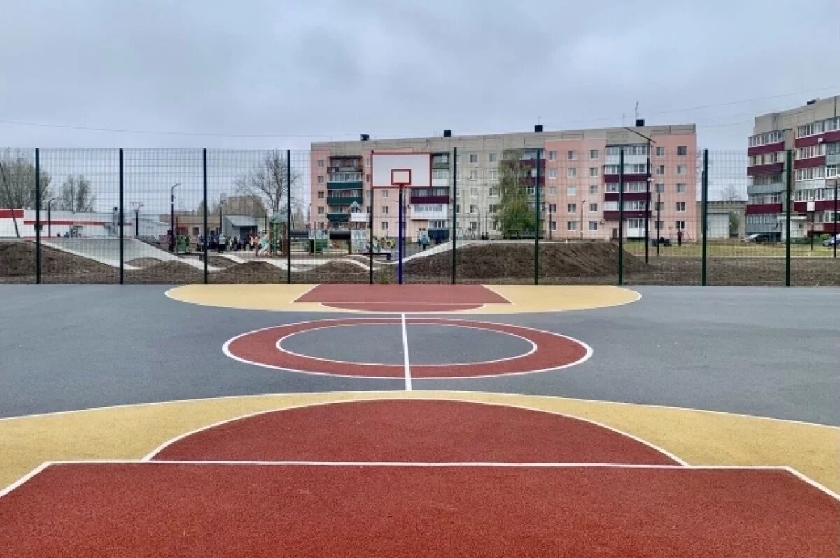    Девять спортплощадок установят в Нижегородской области в 2025 году