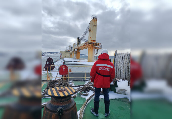 Морспас на борту «An Yang 2».