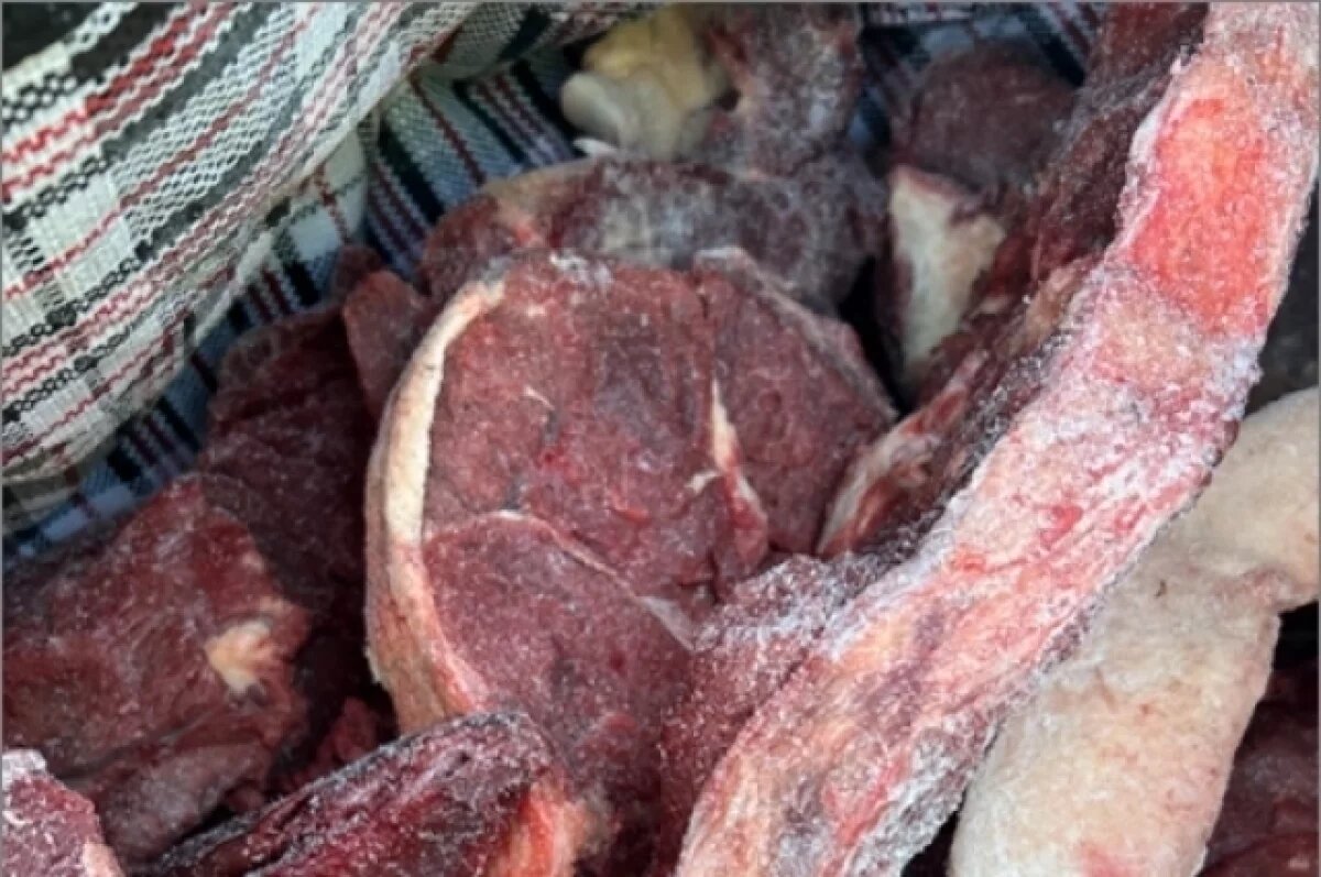    В Тюменской области пресекли вывоз 150 кг конины