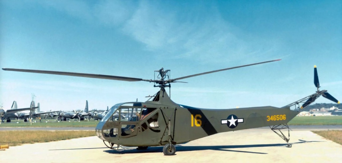 Вертолёт Sikorsky R-4. Фотография из открытых источников 