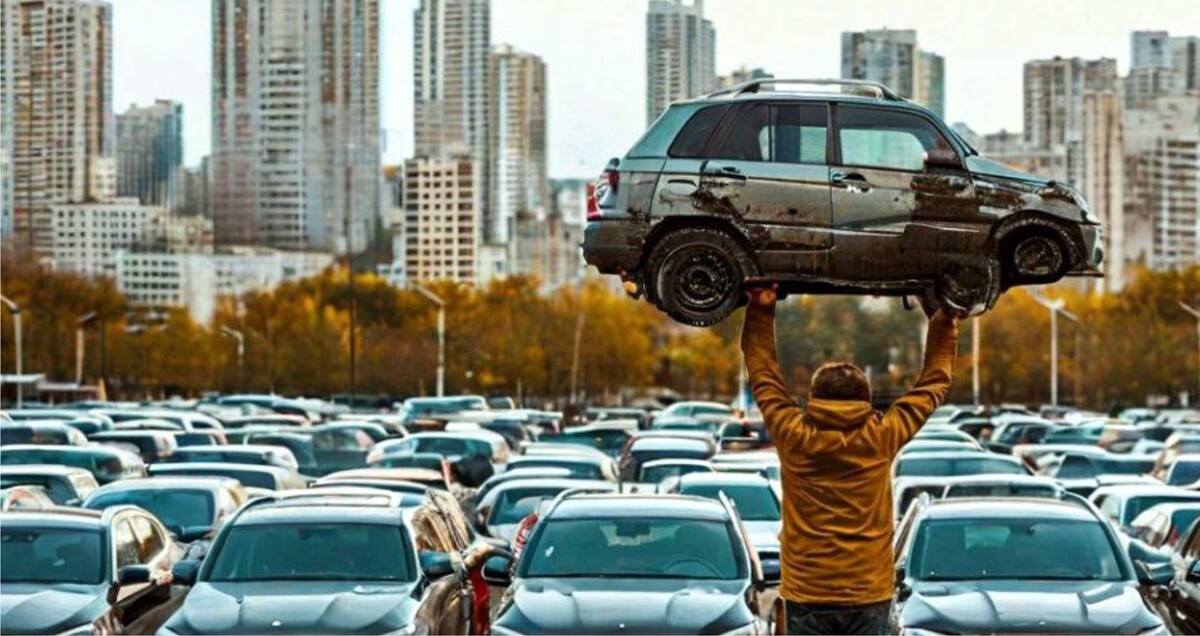 Один из вариантов бесплатной парковки в Сочи