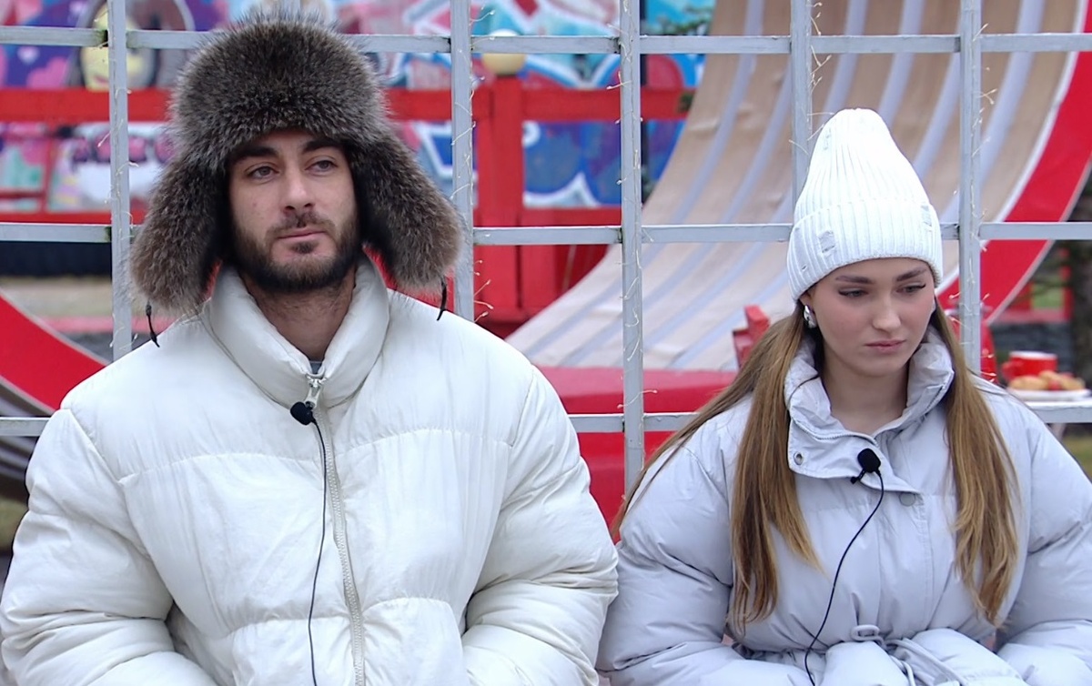 Тигран и Вика Салибековы (фото из эфира на «Okko»)