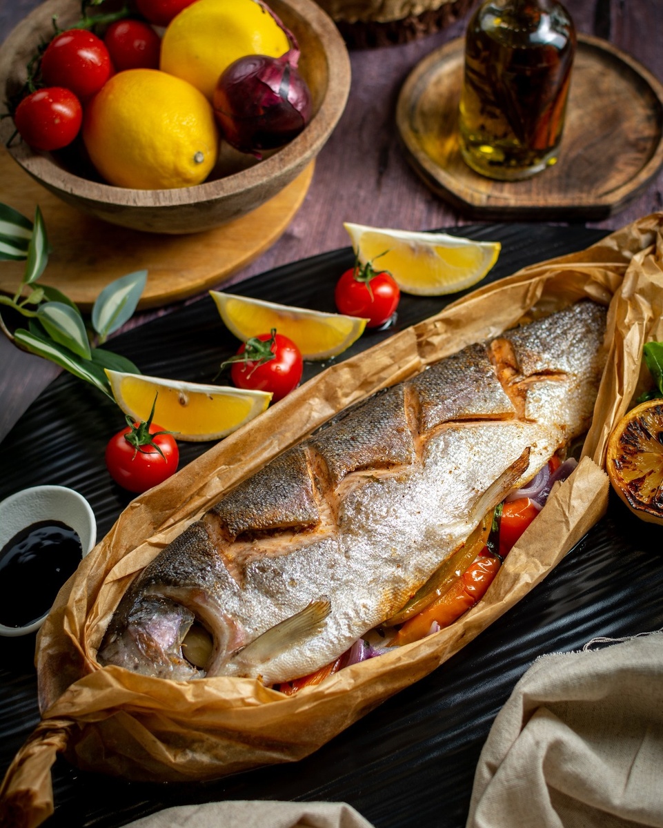 Запечённая форель