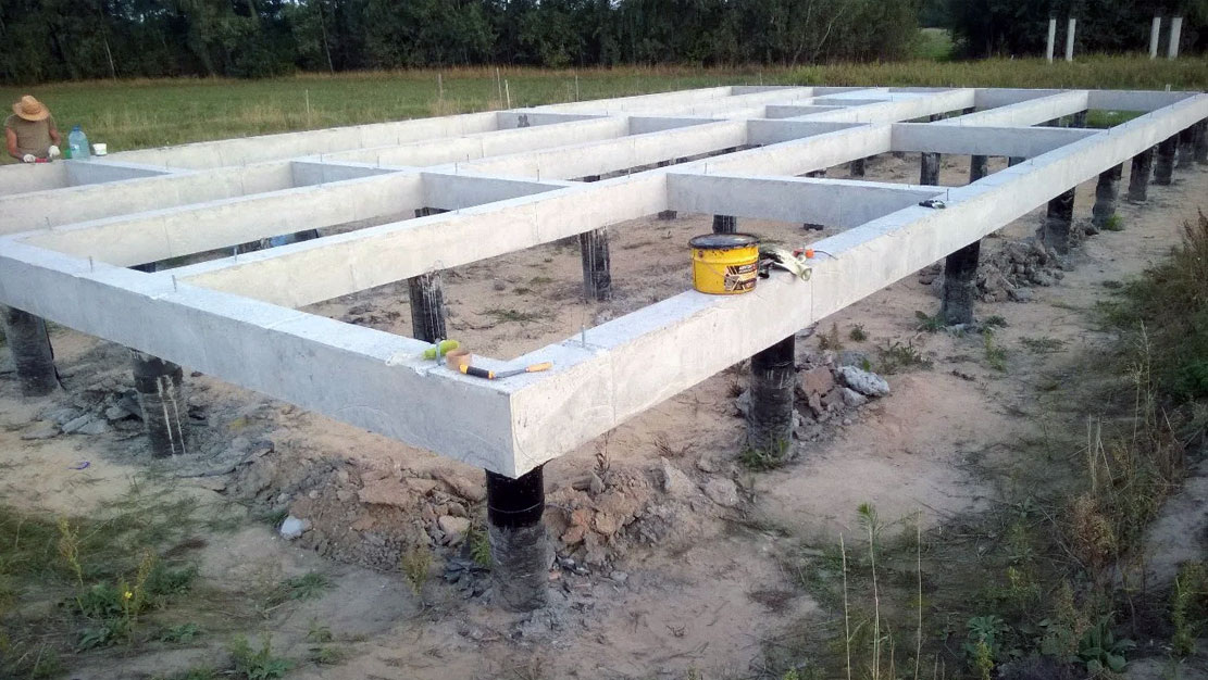 свайно-ростверковый фундамент