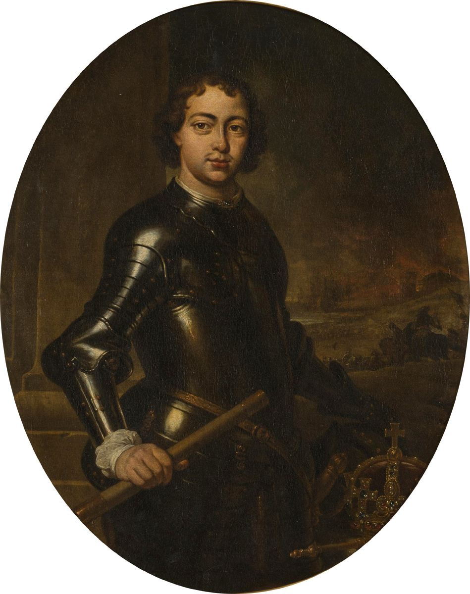 Портрет Петра I голландского живописца Яна Веникса. 1697. Государственный Эрмитаж, Санкт-Петербург