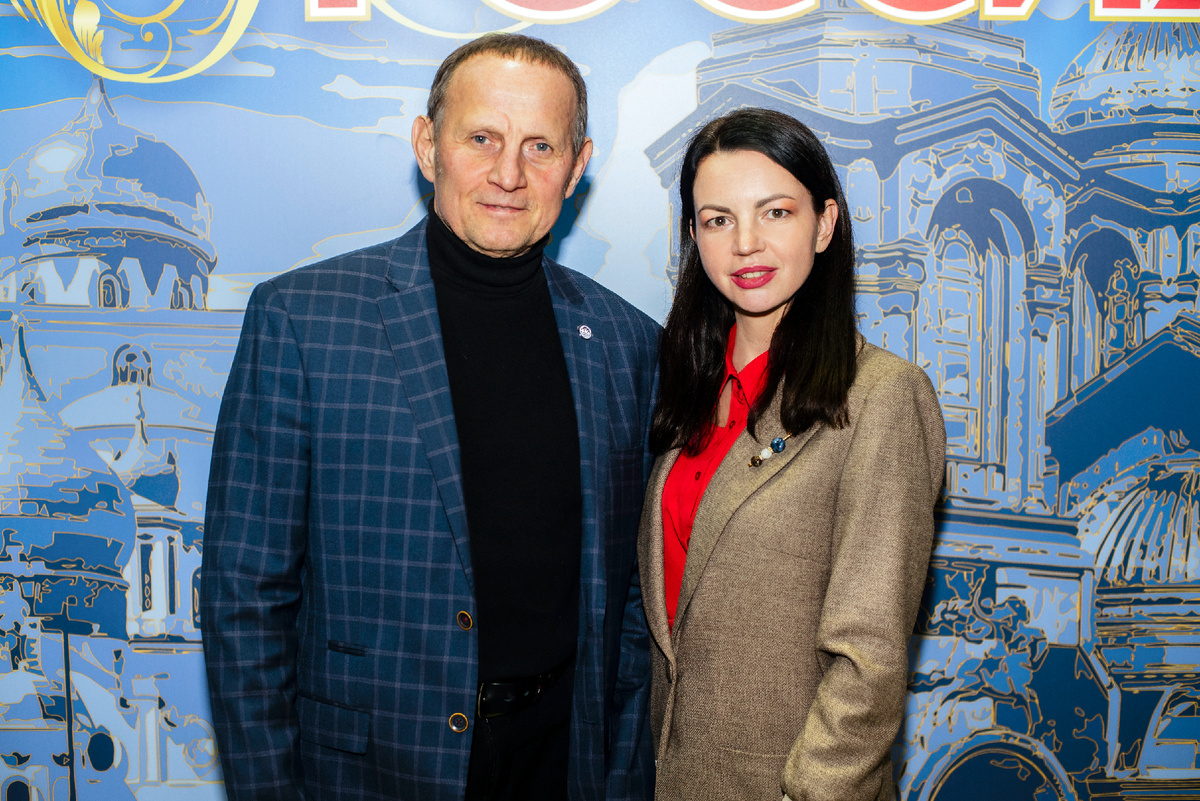 Александр Валдайцев и Алена Ушакова, издатель информационного агентства "Нова Глоу"