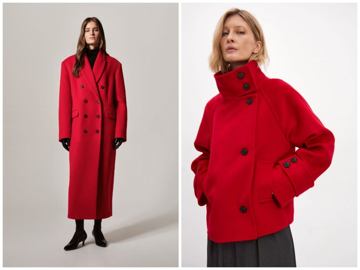 #красота и стиль #мода #тренды #красноепальто