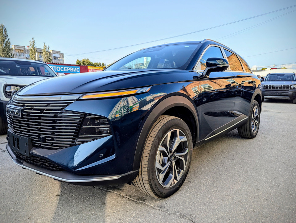 Haval F7 2024, вид спереди