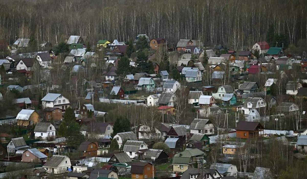     Участки земли с домами. Источник: iz.ru Автор фото: Павел Бедняков