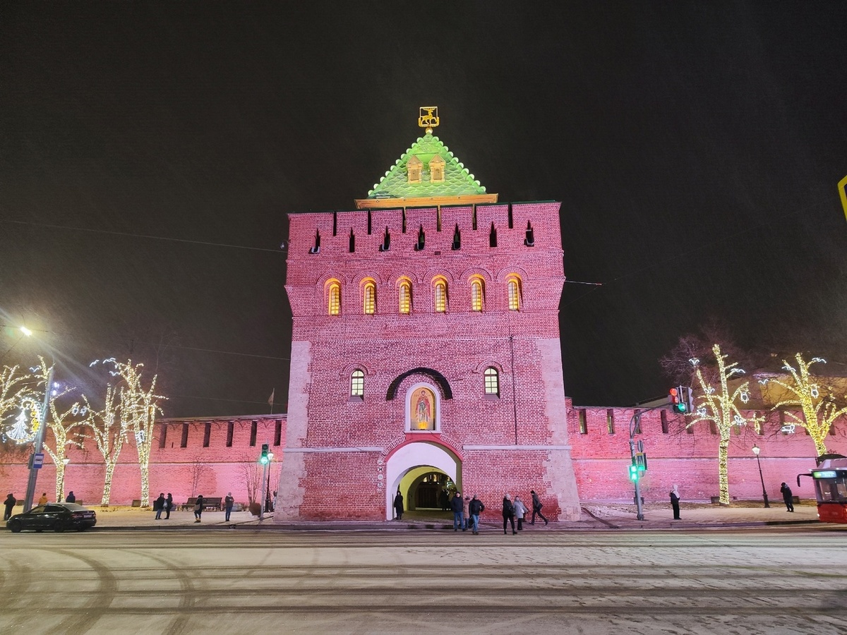 Дмитриевская башня нижегородского кремля. Фото автора