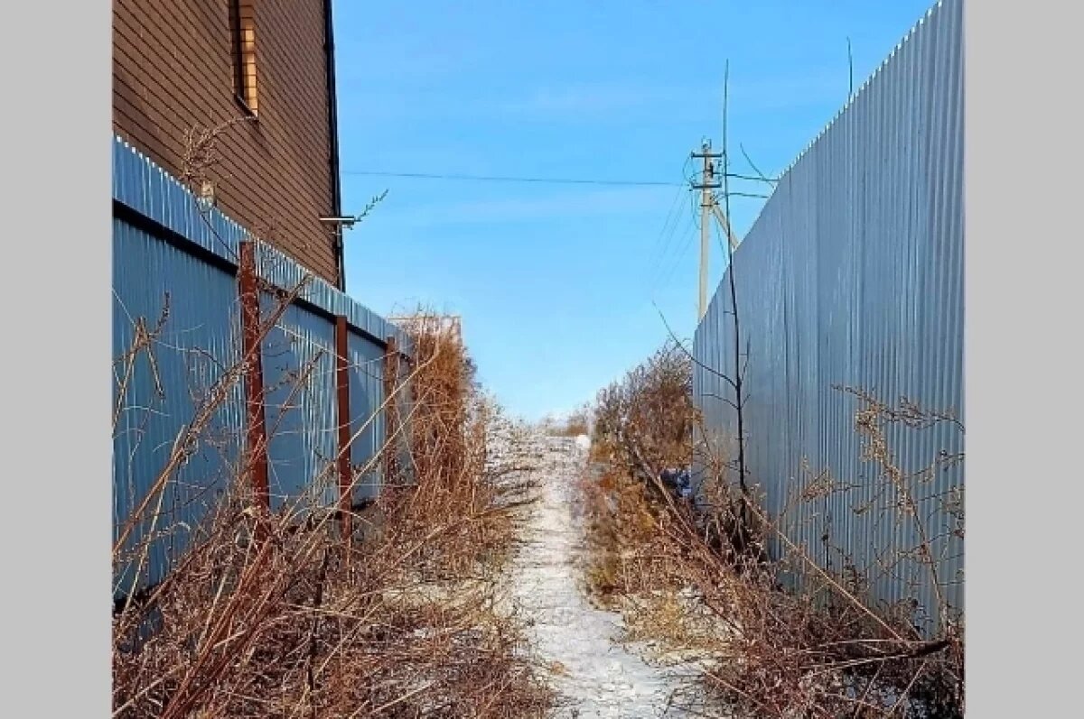    Под Самарой арендатор прибрежного участка перегородил забором выход к реке