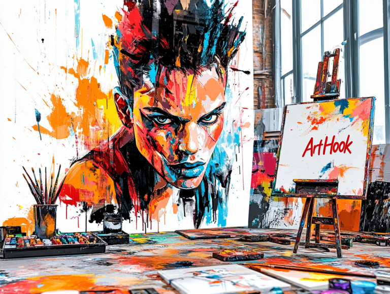    Портрет маслом или акрилом: как выбрать идеальные краски для вашего художественного шедевра Art-Hook.Ru