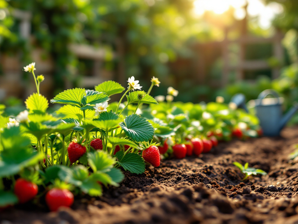 Урожай клубники будет хорошим