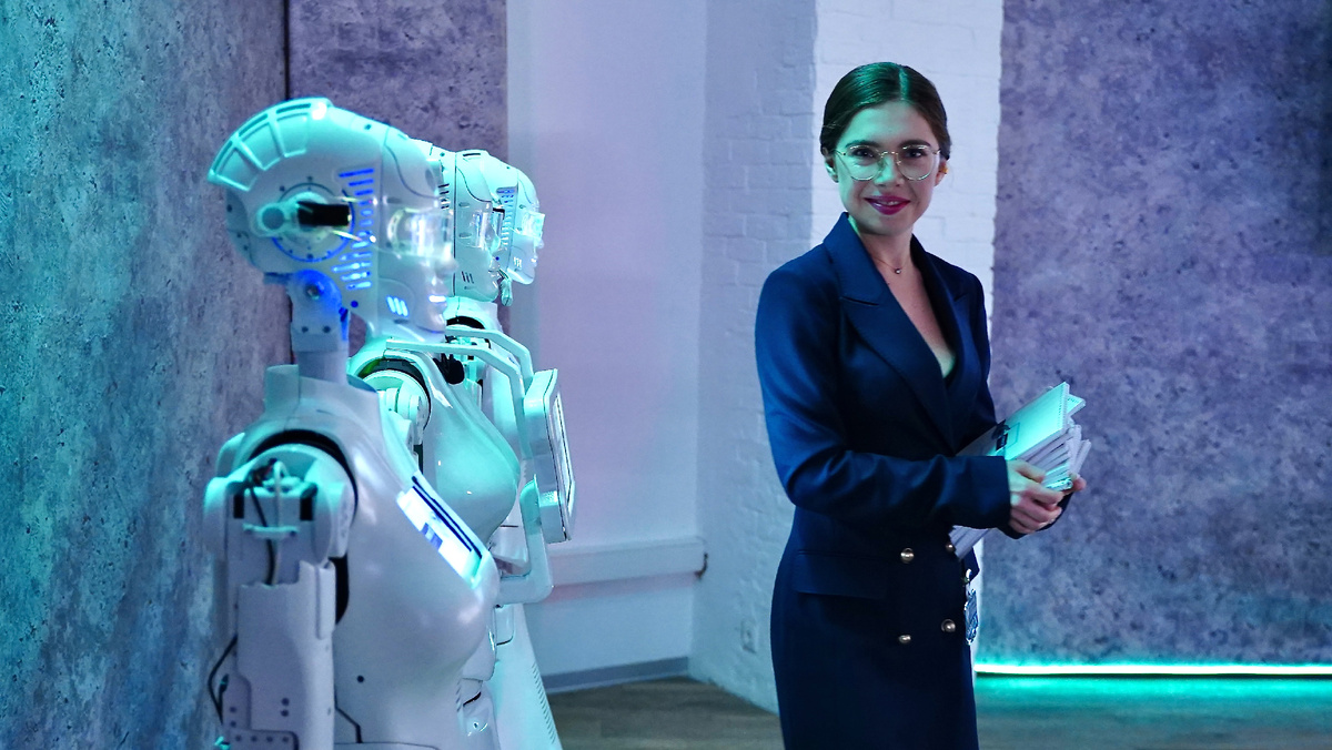 Кадры со съемок фильма "Эффект компассии"