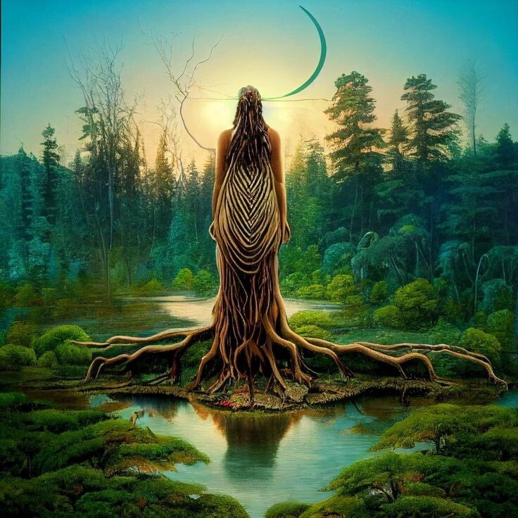 Мы тесно связаны с землей. Наши стопы - это связь с Матушкой землей.