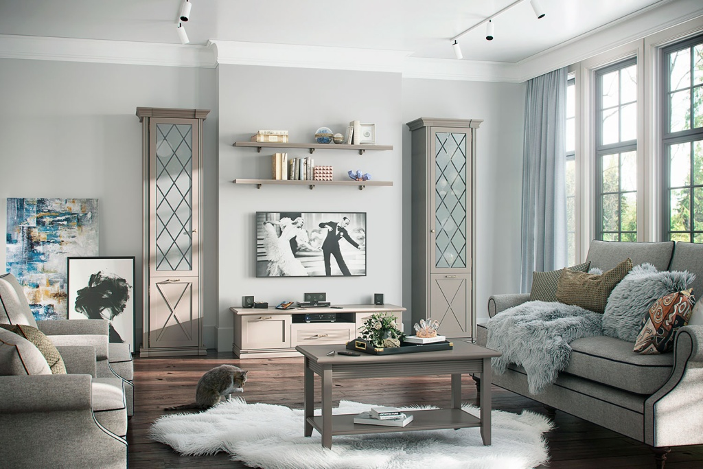 Гостиная Кантри