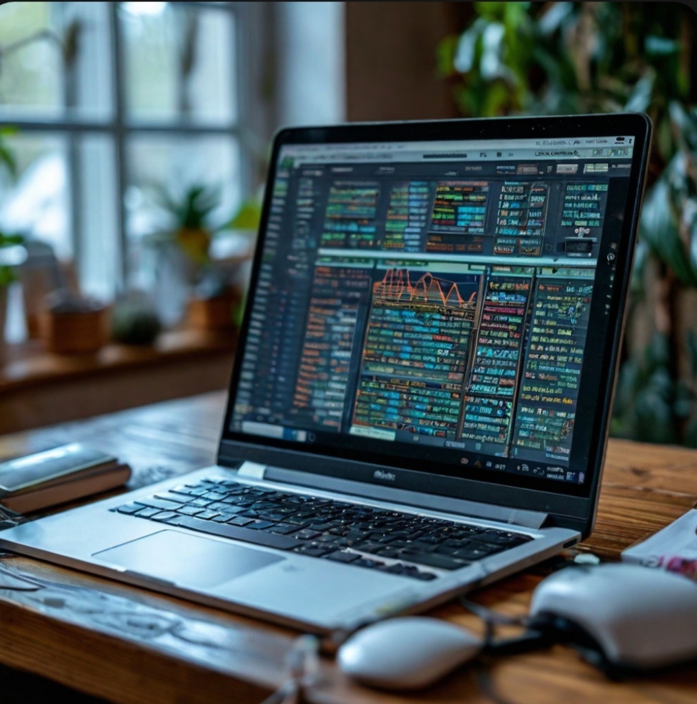 Так нейросеть Шедеврум представляет себе сбой в программе. Сгенерировано по запросу автора.