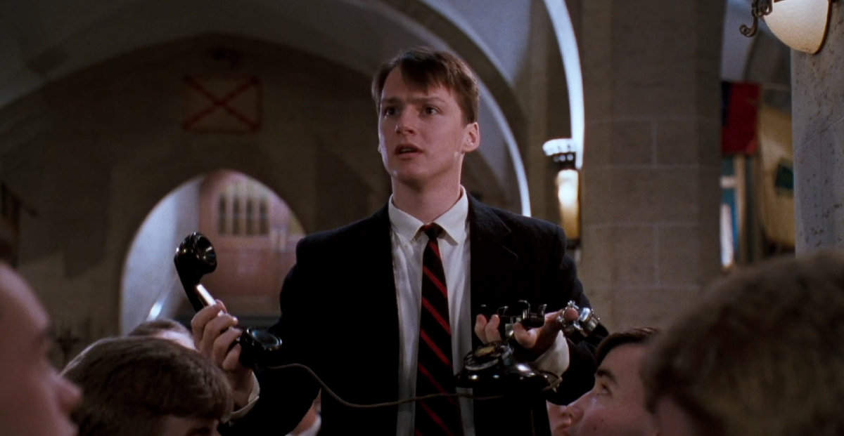 Кадр из фильма "Общество мертвых поэтов"