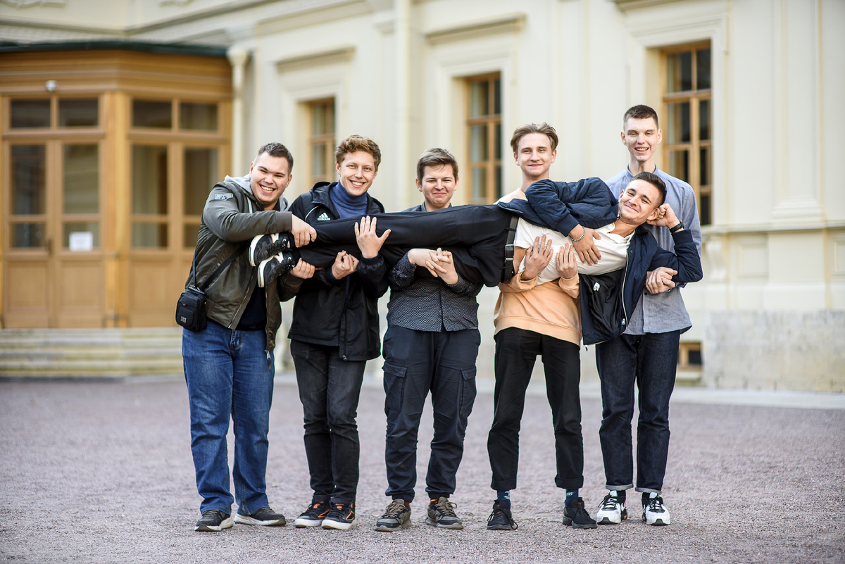 Фото с обычной точки съемки