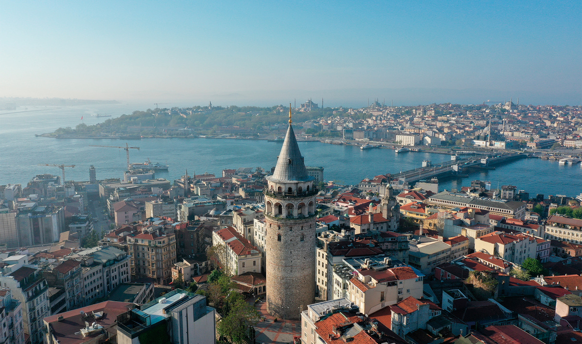 Стамбул, вид на Галатскую башню