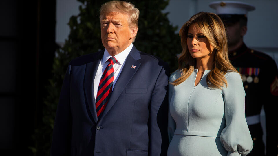 ДЖональд и Мелания Трамп